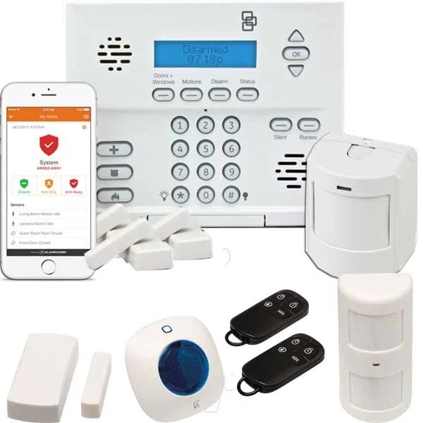 Intruder and burglar alarm system